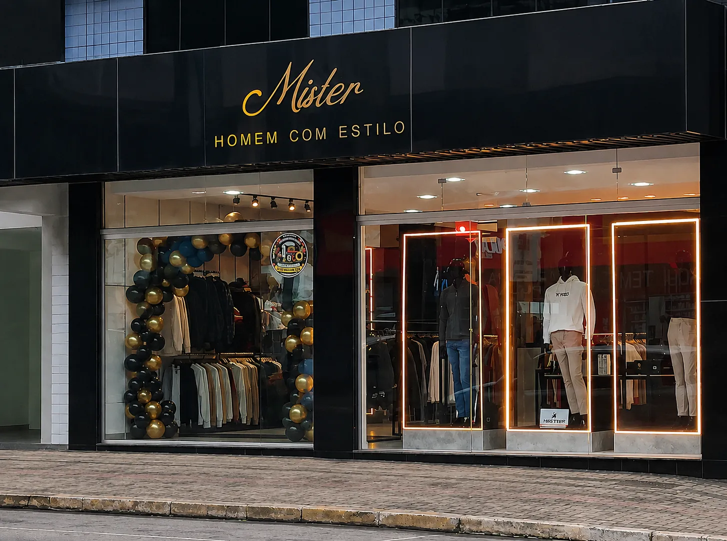 Vitrine Mister Homem com Estilo